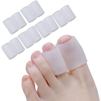 Correctores de dedos del pie Sumifun- 8 unidades para alivio de juanetes con 4 estilos de separadores con almohadillas…